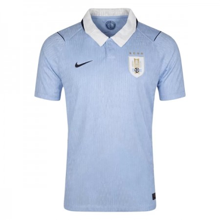 Fotbalové dres Uruguay Domácí Mistrovství Světa 2026 Krátký Rukáv