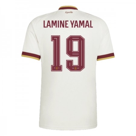 Fotbalové dres Španělsko Lamine Yamal 19 Venkovní Mistrovství Světa 2026 Krátký Rukáv