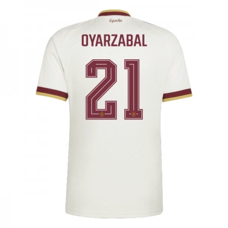 Fotbalové dres Španělsko Oyarzabal 21 Venkovní Mistrovství Světa 2026 Krátký Rukáv