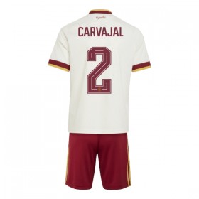 Fotbalový Komplet Španělsko Carvajal 2 Dětské Venkovní Mistrovství Světa 2026 Krátký Rukáv (+ trenýrky)