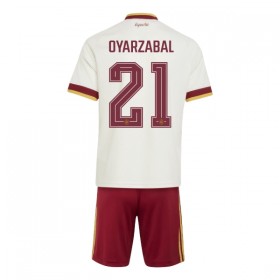 Fotbalový Komplet Španělsko Oyarzabal 21 Dětské Venkovní Mistrovství Světa 2026 Krátký Rukáv (+ trenýrky)