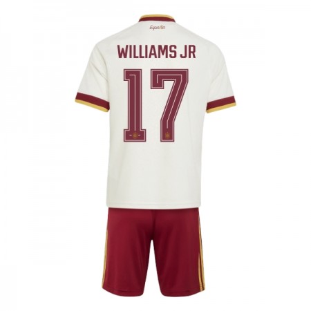 Fotbalový Komplet Španělsko Williams JR 17 Dětské Venkovní Mistrovství Světa 2026 Krátký Rukáv (+ trenýrky)