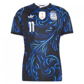 Fotbalový Komplet Argentina Di Maria 11 Dětské Venkovní Mistrovství Světa 2026 Krátký Rukáv (+ trenýrky)
