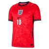 Fotbalové dres Anglie Bellingham 10 Venkovní Mistrovství Světa 2026 Krátký Rukáv