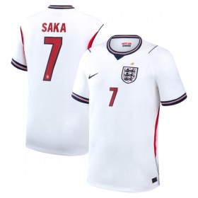 Fotbalové dres Anglie Saka 7 Domácí Mistrovství Světa 2026 Krátký Rukáv