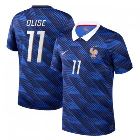 Fotbalové dres Francie Olise 11 Domácí Mistrovství Světa 2026 Krátký Rukáv