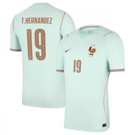 Fotbalové dres Francie Theo Hernandez 19 Venkovní Mistrovství Světa 2026 Krátký Rukáv