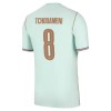 Fotbalový Komplet Francie Tchouameni 8 Dětské Venkovní Mistrovství Světa 2026 Krátký Rukáv (+ trenýrky)