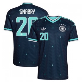 Fotbalové dres Německo Gnabry 20 Venkovní Mistrovství Světa 2026 Krátký Rukáv