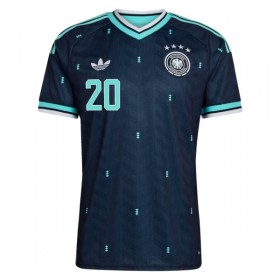 Fotbalové dres Německo Gnabry 20 Venkovní Mistrovství Světa 2026 Krátký Rukáv