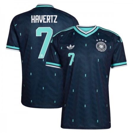 Fotbalové dres Německo Havertz 7 Venkovní Mistrovství Světa 2026 Krátký Rukáv