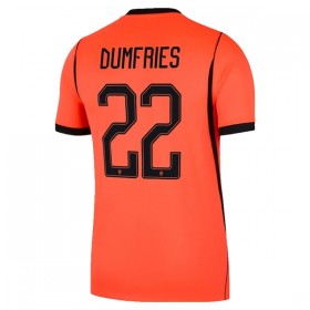 Fotbalové dres Nizozemsko Dumfries 22 Domácí Mistrovství Světa 2026 Krátký Rukáv