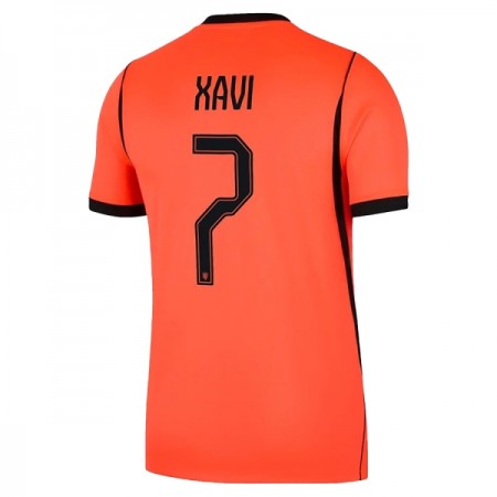 Fotbalové dres Nizozemsko Xavi 7 Domácí Mistrovství Světa 2026 Krátký Rukáv