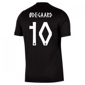 Fotbalové dres Norsko Odegaard 10 Venkovní Mistrovství Světa 2026 Krátký Rukáv