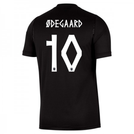 Fotbalové dres Norsko Odegaard 10 Venkovní Mistrovství Světa 2026 Krátký Rukáv