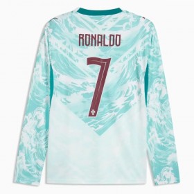 Fotbalové dres Portugalsko Ronaldo 7 Venkovní Mistrovství Světa 2026 Dlouhý Rukáv
