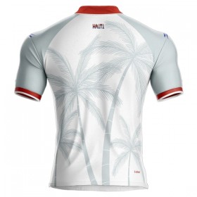 Fotbalové dres Haiti Venkovní Mistrovství Světa 2026 Krátký Rukáv