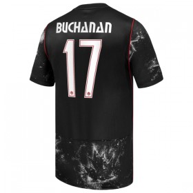 Fotbalové dres Kanada Buchanan 17 Venkovní Mistrovství Světa 2026 Krátký Rukáv