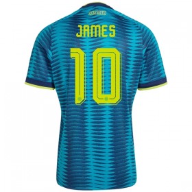 Fotbalové dres Kolumbie James 10 Venkovní Mistrovství Světa 2026 Krátký Rukáv