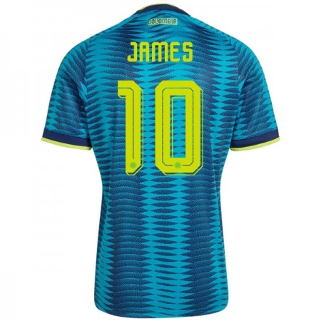 Fotbalové dres Kolumbie James 10 Venkovní Mistrovství Světa 2026 Krátký Rukáv