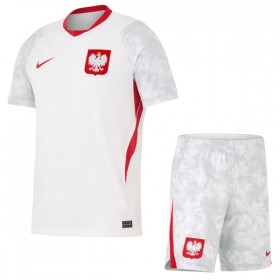 Fotbalový Komplet Polsko Dětské Domácí 2026 Krátký Rukáv (+ trenýrky)