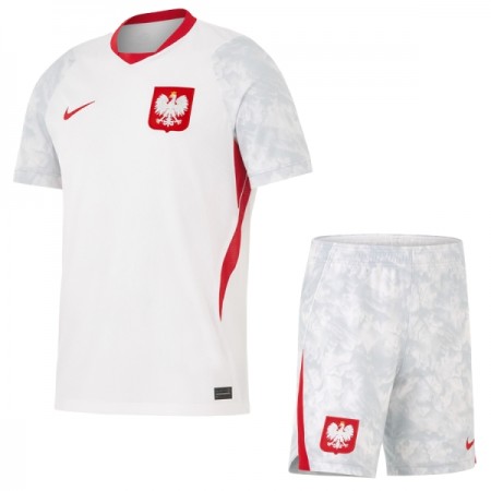 Fotbalový Komplet Polsko Dětské Domácí 2026 Krátký Rukáv (+ trenýrky)