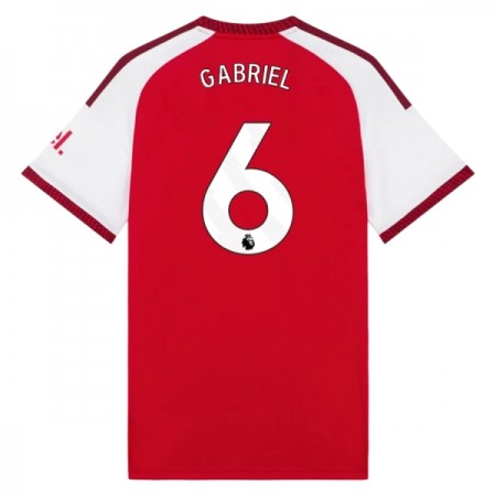 Fotbalové dres Arsenal Gabriel 6 Domácí 2026-27 Krátký Rukáv
