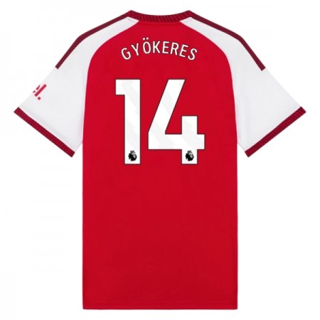 Fotbalové dres Arsenal Gyokeres 14 Domácí 2026-27 Krátký Rukáv