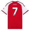 Fotbalové dres Arsenal Saka 7 Domácí 2026-27 Krátký Rukáv