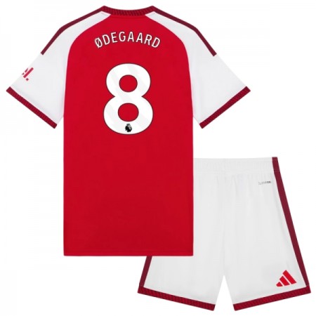 Fotbalový Komplet Arsenal Odegaard 8 Dětské Domácí 2026-27 Krátký Rukáv (+ trenýrky)