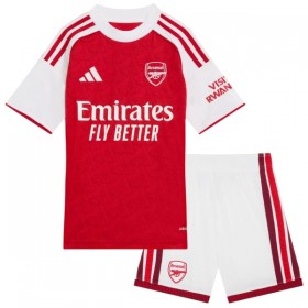 Fotbalový Komplet Arsenal Rice 41 Dětské Domácí 2026-27 Krátký Rukáv (+ trenýrky)