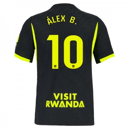 Fotbalové dres Atlético Madrid Alex B. 10 Venkovní 2026-27 Krátký Rukáv