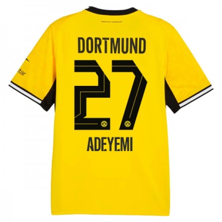 Fotbalové dres Borussia Dortmund Adeyemi 27 Domácí 2026-27 Krátký Rukáv