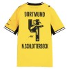 Fotbalové dres Borussia Dortmund N. Schlotterbeck 4 Domácí 2026-27 Krátký Rukáv