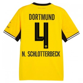 Fotbalové dres Borussia Dortmund N. Schlotterbeck 4 Domácí 2026-27 Krátký Rukáv