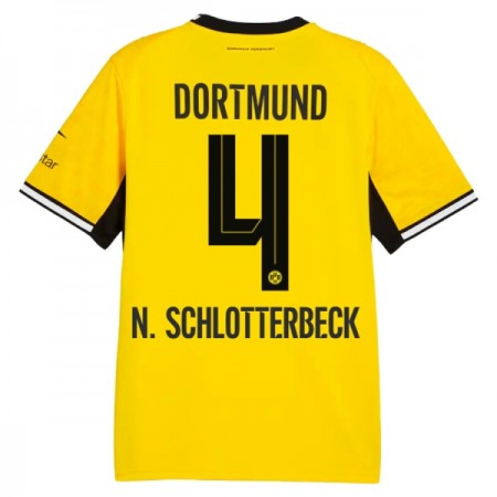 Fotbalové dres Borussia Dortmund N. Schlotterbeck 4 Domácí 2026-27 Krátký Rukáv
