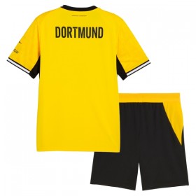 Fotbalový Komplet Borussia Dortmund Dětské Domácí 2026-27 Krátký Rukáv (+ trenýrky)