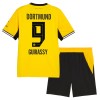 Fotbalový Komplet Borussia Dortmund Guirassy 9 Dětské Domácí 2026-27 Krátký Rukáv (+ trenýrky)