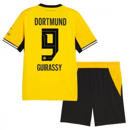 Fotbalový Komplet Borussia Dortmund Guirassy 9 Dětské Domácí 2026-27 Krátký Rukáv (+ trenýrky)