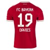 Fotbalové dres FC Bayern Mnichov Davies 19 Domácí 2026-27 Krátký Rukáv