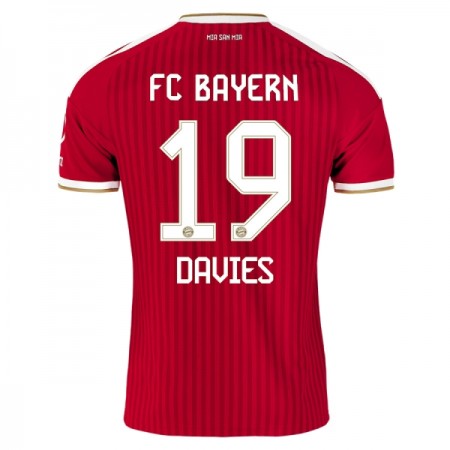 Fotbalové dres FC Bayern Mnichov Davies 19 Domácí 2026-27 Krátký Rukáv