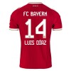 Fotbalové dres FC Bayern Mnichov Luis Diaz 14 Domácí 2026-27 Krátký Rukáv