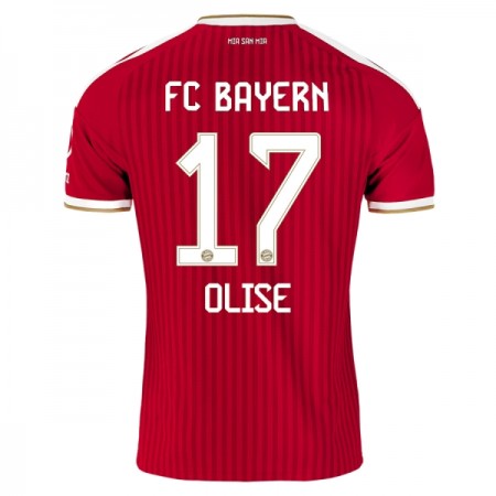 Fotbalové dres FC Bayern Mnichov Olise 17 Domácí 2026-27 Krátký Rukáv