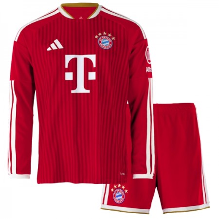Fotbalový Komplet FC Bayern Mnichov Dětské Domácí 2026-27 Dlouhý Rukáv (+ trenýrky)