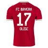 Fotbalový Komplet FC Bayern Mnichov Olise 17 Dětské Domácí 2026-27 Krátký Rukáv (+ trenýrky)
