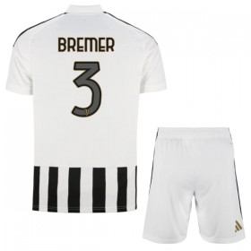 Fotbalový Komplet Juventus Bremer 3 Dětské Domácí 2026-27 Krátký Rukáv (+ trenýrky)