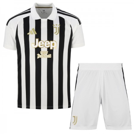 Fotbalový Komplet Juventus Dětské Domácí 2026-27 Krátký Rukáv (+ trenýrky)