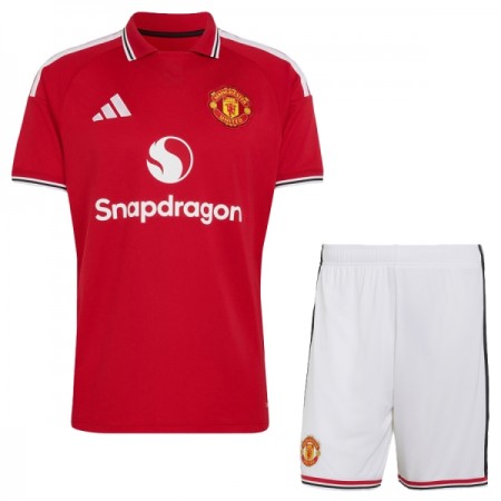 Fotbalový Komplet Manchester United Dětské Domácí 2026-27 Krátký Rukáv (+ trenýrky)