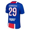 Fotbalové dres Paris Saint-Germain Bradley Barcola 29 Domácí 2026-27 Krátký Rukáv