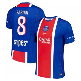 Fotbalové dres Paris Saint-Germain Fabian 8 Domácí 2026-27 Krátký Rukáv